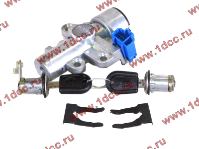 Замок зажигания с личинками дверей DF DONG FENG (ДОНГ ФЕНГ) 3704110-C0100 для самосвала фото 1 Энгельс