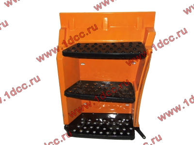 Подножка со ступеньками в сборе левая SH желтая SHAANXI / Shacman (ШАНКСИ / Шакман) 81.61510.0225 фото 1 Энгельс