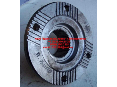 Фланец проходного вала D-165, 4 отв., с насечками, низкий, мелкий шлиц H HOWO (ХОВО) RHAZ9114320205 фото 1 Энгельс