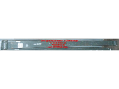 Лист 6х4 №01 передней рессоры усиленный 16мм HOWO (ХОВО) WG910052002/1 фото 1 Энгельс