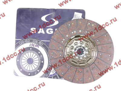 Диск сцепления ведомый 420 мм SAGES H2/H3 HOWO (ХОВО) WG1560161130 фото 1 Энгельс