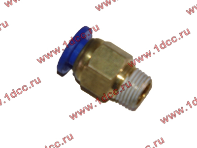 Фитинг (бронза, прямой, П конус 14) d-6 HOWO (ХОВО)  фото 1 Энгельс