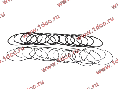 Кольцо уплотнительное гильзы цилиндра (комплект 12 тонких и 12 толстых) двигатель TD226B6G Lonking CDM (СДМ) 01153804/01153805 фото 1 Энгельс